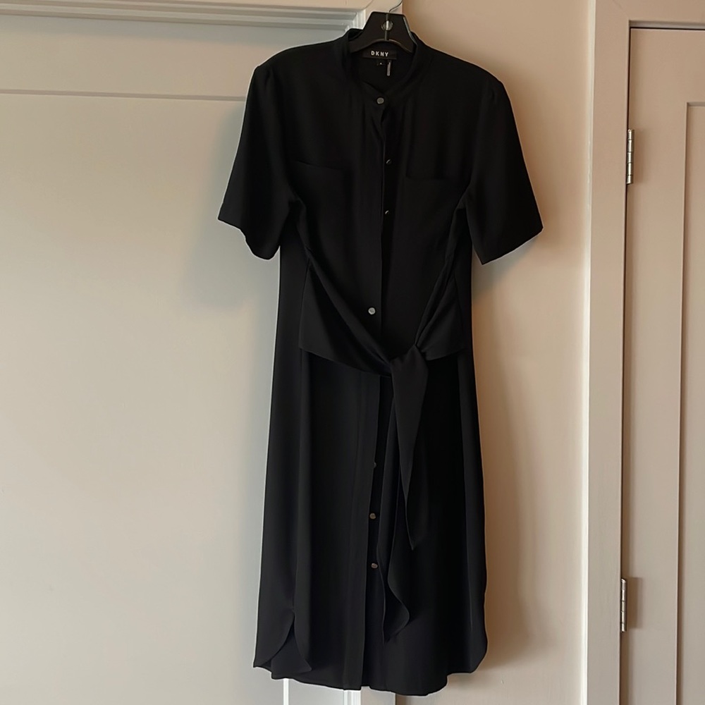 Dkny black shirtdress